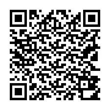 QR kód a telefonszámhoz +19123810665