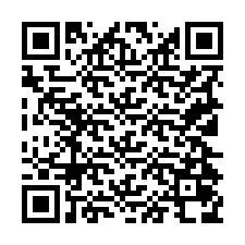 Código QR para número de teléfono +19124078179