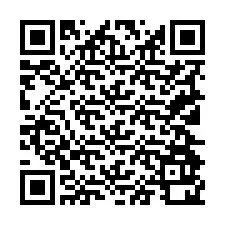 Codice QR per il numero di telefono +19124920379