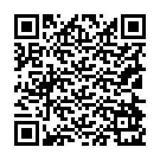 Codice QR per il numero di telefono +19124921605