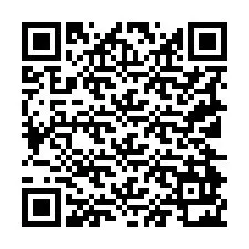 QR Code pour le numéro de téléphone +19124922498