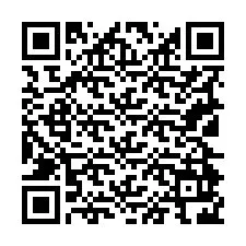 Código QR para número de telefone +19124926465