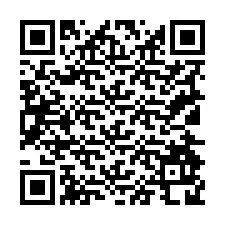 Código QR para número de teléfono +19124928781