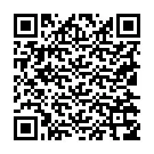 Código QR para número de teléfono +19125356986