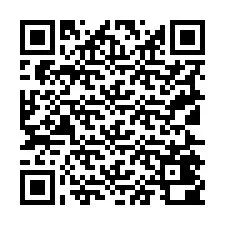 Código QR para número de telefone +19125400910