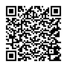 QR-Code für Telefonnummer +19125402869