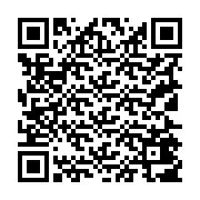 Código QR para número de teléfono +19125407910