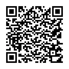 QR Code pour le numéro de téléphone +19125710507