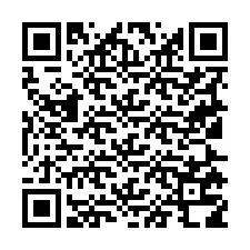 QR-Code für Telefonnummer +19125718106