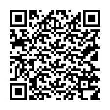 QR-koodi puhelinnumerolle +19125718621