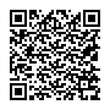 Código QR para número de teléfono +19125739613