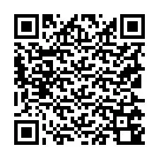 QR kód a telefonszámhoz +19125740046