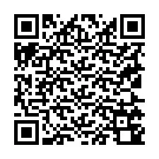 QR-код для номера телефона +19125740402