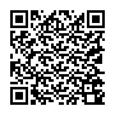 QR код за телефонен номер +19125740968