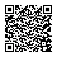 Kod QR dla numeru telefonu +19125742531