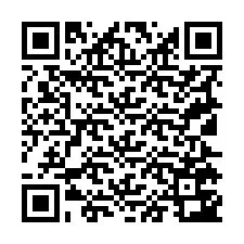 QR-Code für Telefonnummer +19125743950