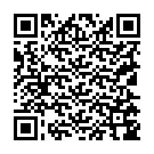 Código QR para número de teléfono +19125746150