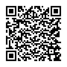 QR-Code für Telefonnummer +19125746499