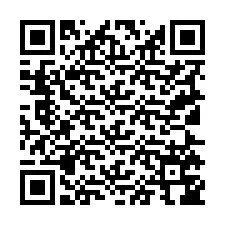 QR-Code für Telefonnummer +19125746604