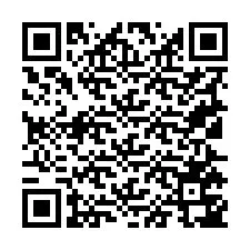 QR-Code für Telefonnummer +19125747753