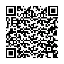 Codice QR per il numero di telefono +19125748652