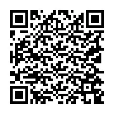 QR-koodi puhelinnumerolle +19125749368