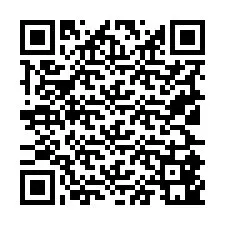 QR код за телефонен номер +19125841023