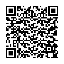 Codice QR per il numero di telefono +19125944438