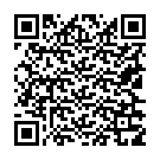 Código QR para número de telefone +19126319127