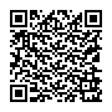 Código QR para número de telefone +19126921080