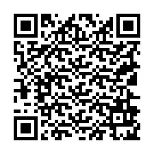 QR-код для номера телефона +19126925554