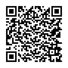 Codice QR per il numero di telefono +19126929897