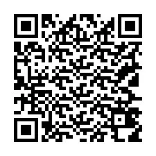 Código QR para número de teléfono +19127418631