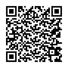 Código QR para número de teléfono +19127426453