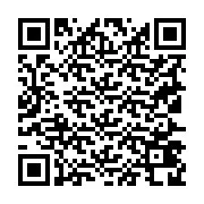 Codice QR per il numero di telefono +19127428342