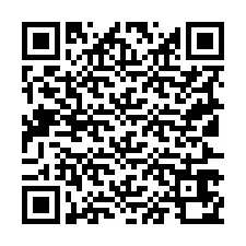 Kod QR dla numeru telefonu +19127670814