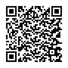 Código QR para número de teléfono +19127675070