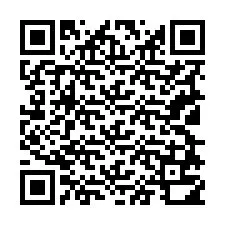 Código QR para número de teléfono +19128710035