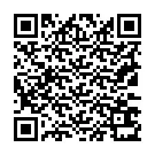 Código QR para número de teléfono +19133631345