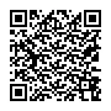 Código QR para número de teléfono +19133868253