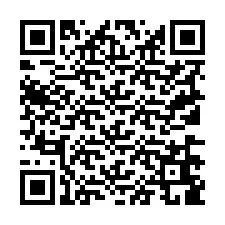 Código QR para número de teléfono +19136689108