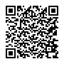 QR-koodi puhelinnumerolle +19136838253