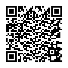 Codice QR per il numero di telefono +19136842449