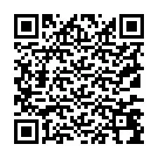 QR-код для номера телефона +19137494100