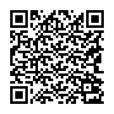 Código QR para número de telefone +19142023602