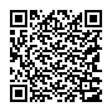 QR kód a telefonszámhoz +19143303250