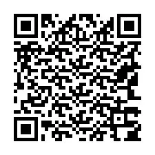 QR kód a telefonszámhoz +19143304807