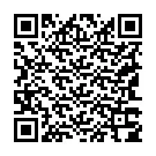 QR Code สำหรับหมายเลขโทรศัพท์ +19143304854