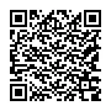 Código QR para número de telefone +19143308591