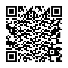 QR kód a telefonszámhoz +19143408003